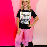 Mom A Title Above Queen Bling Tee