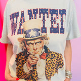 Patriotic Wanted Tee