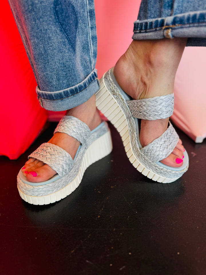 Zayla Light Blue Sandal