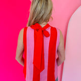 Sleeveless Colorblock Top