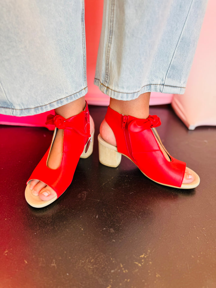 Kimora Red Shoes