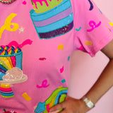 Go Shawty It’s Your Birthday Sequin Top