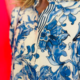 Blue Willow Mini Dress