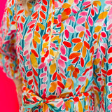 Sunny Petals Tiered Dress