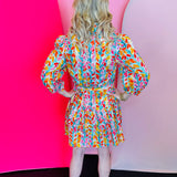 Sunny Petals Tiered Dress