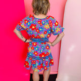 Lavender Bloom Smocked Dress