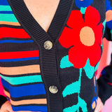 Bloom Colorblock Cardigan