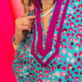 Wild Orchid Leopard Top