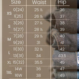 Judy Blue Snake Print Ankle Wide Jeans