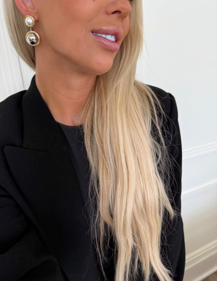 Luxe Pearl Earrings (Water Resistant)
