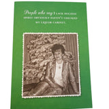 Funny Christmas Greeting Card with humorous quote, printed on recycled paper, with copper envelope.