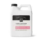 Linden & London Fleur Blanc fabric softener bottle with essential oils for soft, fresh-smelling laundry.