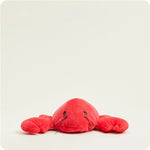 Lobster Warmies microwavable lavender scented weighted plush for soothing warmth, cramps relief, and cozy comfort
