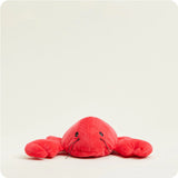 Lobster Warmies microwavable lavender scented weighted plush for soothing warmth, cramps relief, and cozy comfort