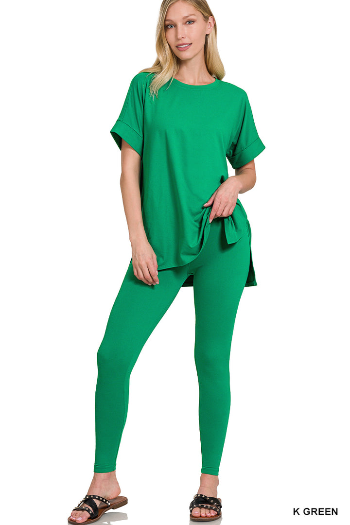 Kelly Green Loungewear Set