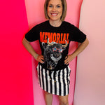 Memorial Maverick spirit wear blingy tee