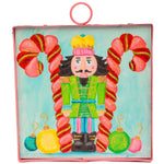 Colorful Merry & Bright Nutcracker mini gallery art for festive holiday décor.