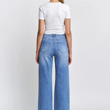 Mica Bow Rhinestone Embellished Denim Jeans