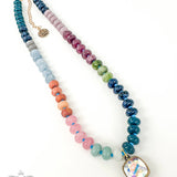 Multi Color Stone Necklace