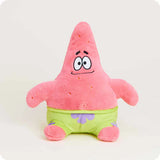 Patrick Star Warmies plush microwavable lavender scented weighted stuffed animal for warmth comfort and relaxation