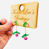 Grinch Dangle Earrings