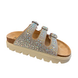 Corky's Threes Company Rhinestone Sandals