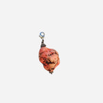 Pink rock scarf charm with hook closure and bold natural shape