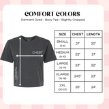 Oopsie Daisies Crop Tee