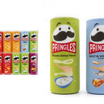 Soft potato chip-shaped squishies designed for sensory play and stress relief.