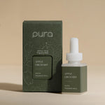 Pura Apple Orchard fragrance refill with red apple, warm spice, and vanilla scent.