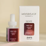Pura First Kiss home fragrance refill with soft romantic floral scent.