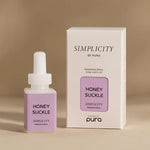 Pura Honeysuckle fragrance refill bottle.
