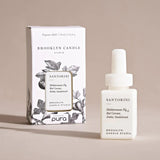 Pura Santorini Smart Vial home fragrance refill with fig and sandalwood notes.