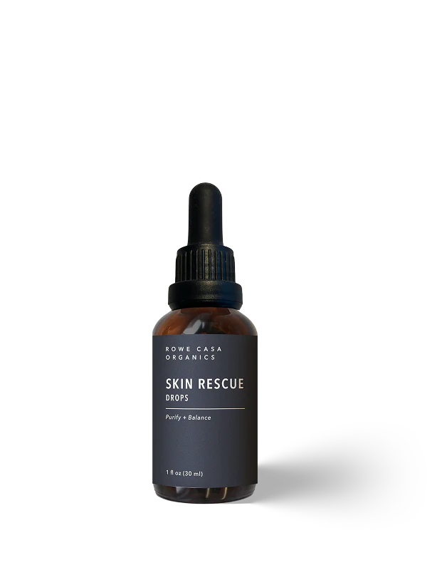 Plant-based skin rescue drops with jojoba oil and essential oils