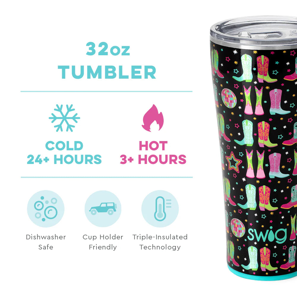 Swig Disco Cowgirl Tumbler 32oz