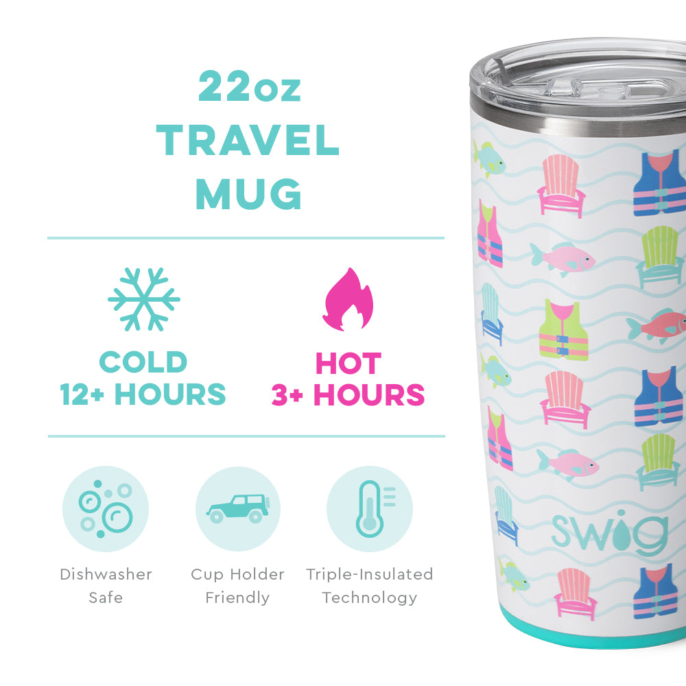 Swig Lake Girl Travel Mug 22oz