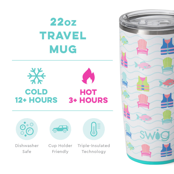 Swig Lake Girl Travel Mug 22oz