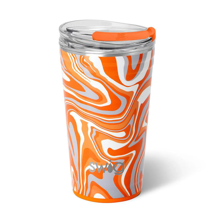 Swig Fan Zone Orange Party Cup 24oz