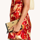 Hammitt Bryant Noir Smooth Raffia Wallet