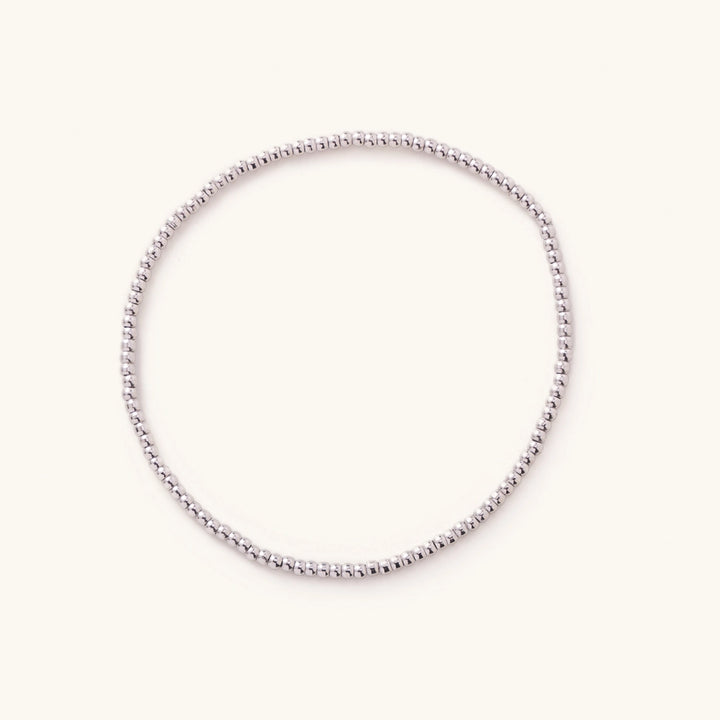 Waterproof Silver Ball Bracelet
