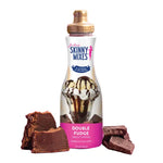 Skinny Mixes Double Fudge Sauce bottle.