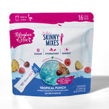 Tropical Punch electrolyte drink mix with 16 single-serve hydration sticks.