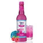 Skinny Mixes sugar free unicorn syrup bottle with colorful candy-inspired flavor.