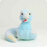 Snake Warmies microwavable plush with lavender scent, weighted filling, and soft coiled design for comfort