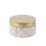 Sweet Grace soy blend candle with passion fruit, sparkling tea, and patchouli fragrance.