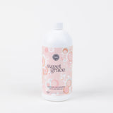 Sweet Grace laundry detergent bottle with signature fragrance and concentrated formula.