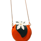 Sweet Orange Crossbody Bag