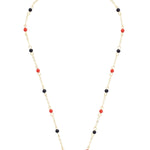 Texas Tech Red Raiders layered chain necklace with team logo accent.