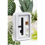 Thomas Blonde car vent diffuser gift set with vent clip and fragrance oil.