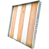 Cream & White Striped Display Board